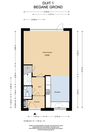 Floorplan - Duit 1, 2353 SG Leiderdorp